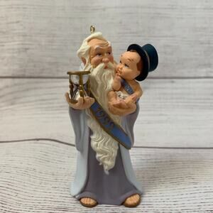 Hallmark Keepsake Father Time Christmas Ornament 1999 Welcome to 2000 NO BOX